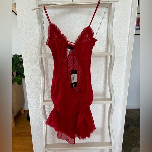 Jaded London | Dresses | 2th Tribe Scarlett Red Mini Fatale Dress 2 Sizes  Available | Poshmark